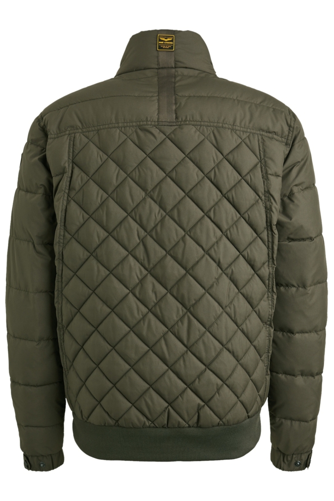 PME legend groene heren jas | Achteraanzicht