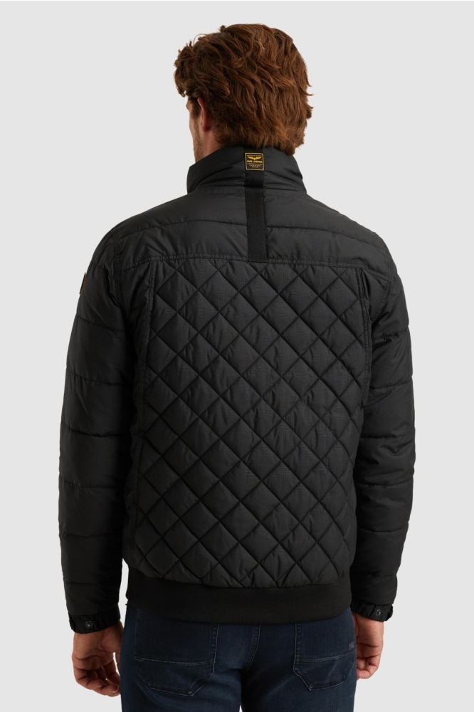 PME legend zwarte heren jas | Model achteraanzicht