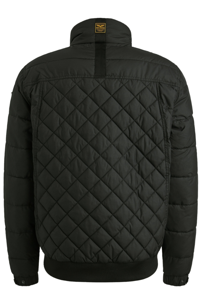 PME legend zwarte heren jas | Achteraanzicht