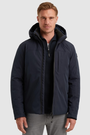 Vanguard short jacket trackchase hi-twill Blauw