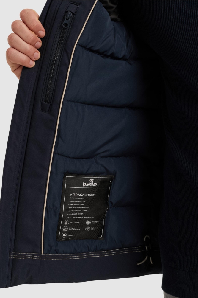 Vanguard blauwe heren jas | Unique Selling Point