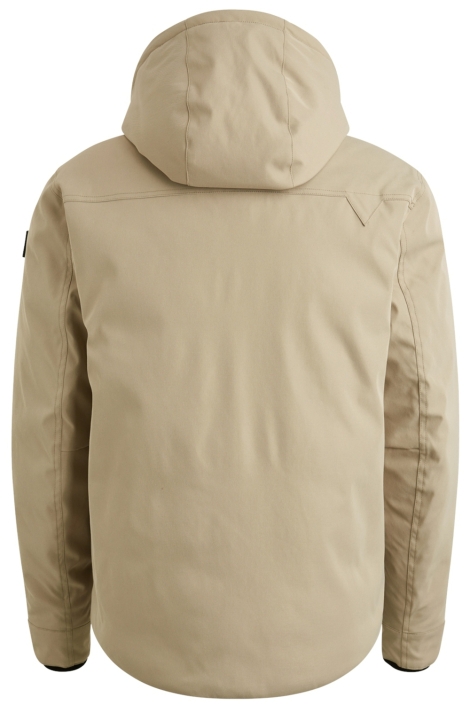 Vanguard beige heren jas | Achteraanzicht