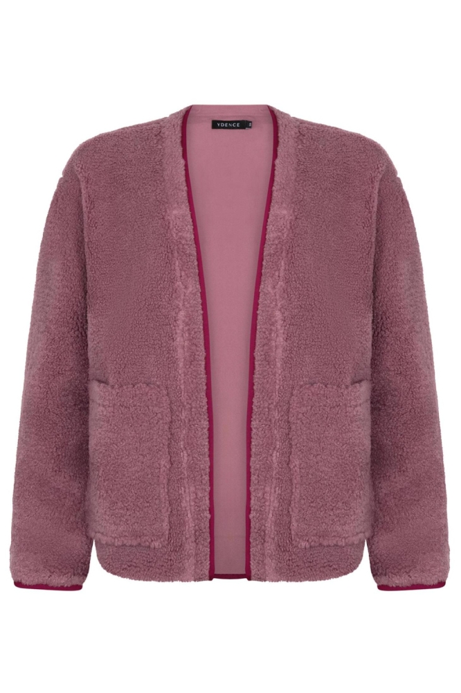 Ydence paarse dames vest | Vooraanzicht