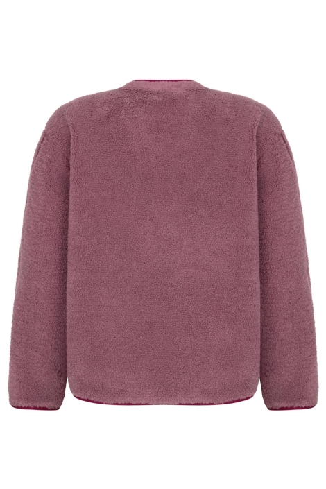 Ydence paarse dames vest | Achteraanzicht