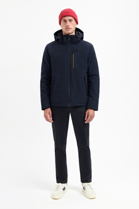 NO-EXCESS blauwe heren jas | Model