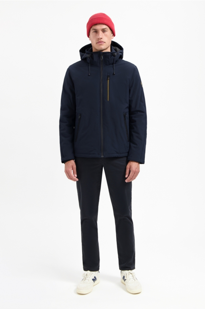 NO-EXCESS blauwe heren jas | Model