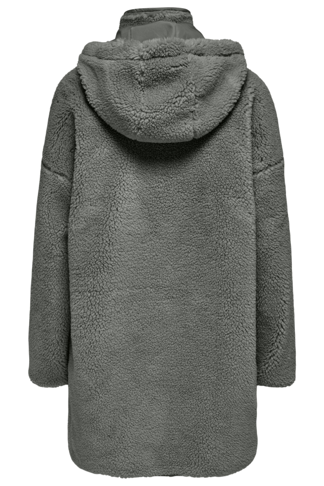 Only groene dames vest | Achteraanzicht