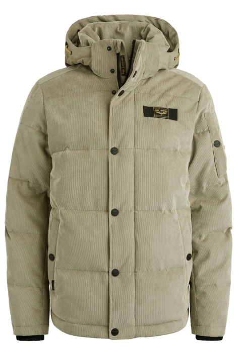 PME legend beige heren jas | Vooraanzicht