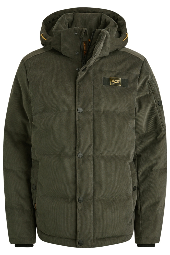 PME legend groene heren jas | Vooraanzicht