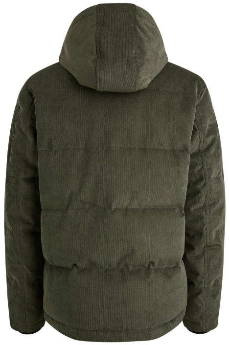 PME legend groene heren jas | Achteraanzicht