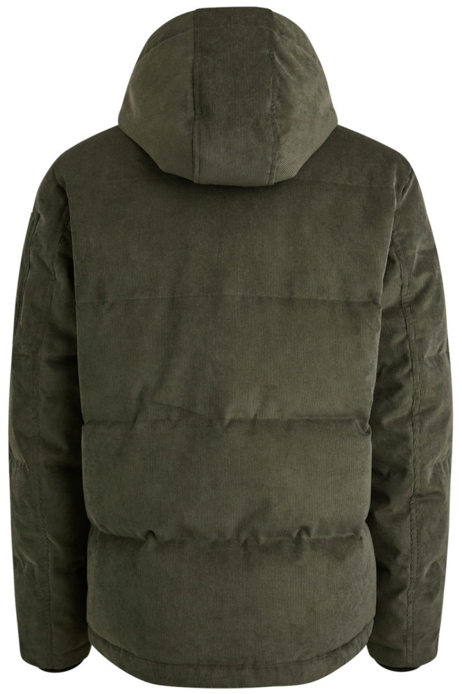 PME legend groene heren jas | Achteraanzicht