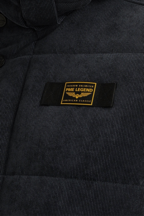 PME legend blauwe heren jas | Close up