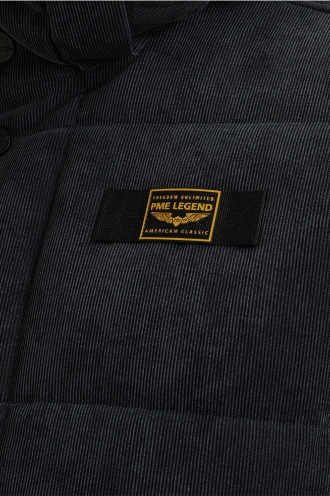 PME legend blauwe heren jas | Close up