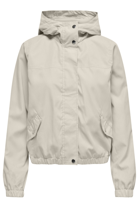 Jacqueline de Yong beige dames jas | Vooraanzicht