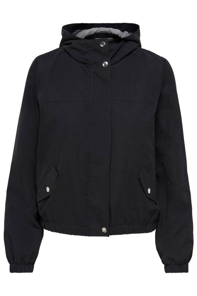 Jacqueline de Yong zwarte dames jas |