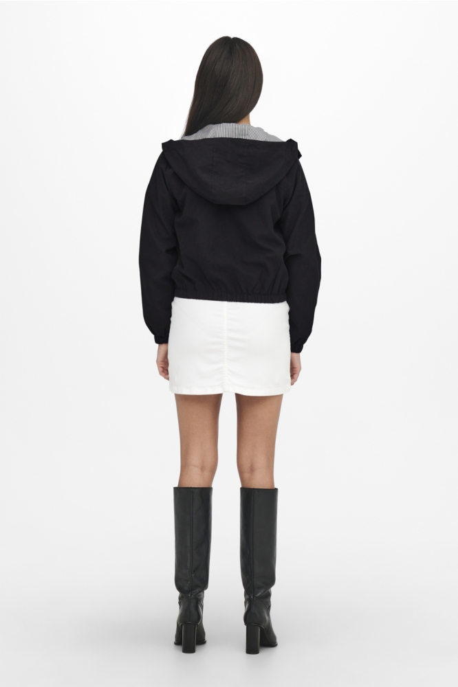 Jacqueline de Yong zwarte dames jas |