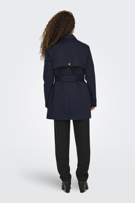 Jacqueline de Yong blauwe dames jas | Model