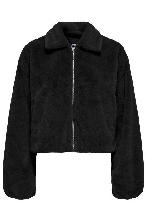 Only zwarte dames jas | Vooraanzicht