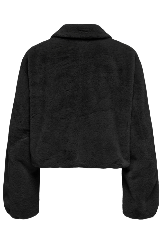 Only zwarte dames jas | Achteraanzicht