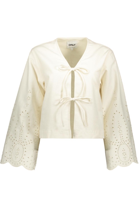 Only witte dames blouse | Vooraanzicht