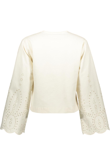 Only witte dames blouse | Achteraanzicht