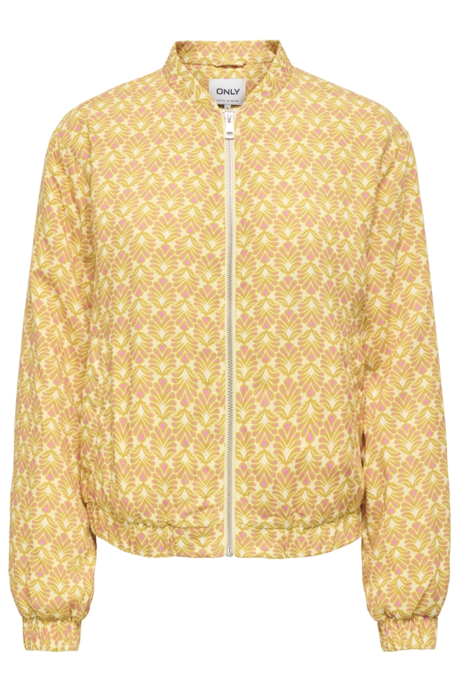 Only gele dames jas | Vooraanzicht