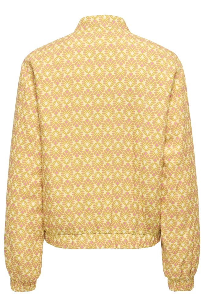 Only gele dames jas | Achteraanzicht