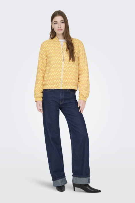 Only gele dames jas | Model