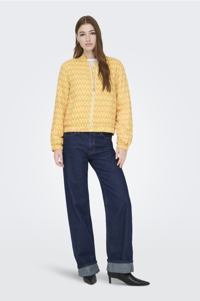 Only gele dames jas | Model