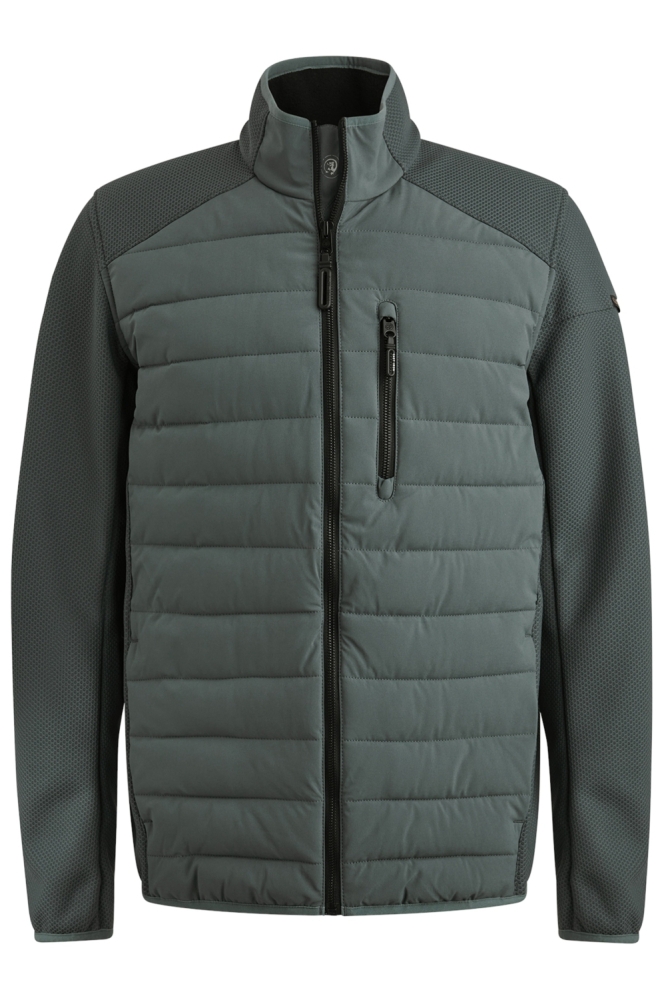 Cast Iron grijze heren jas | Vooraanzicht