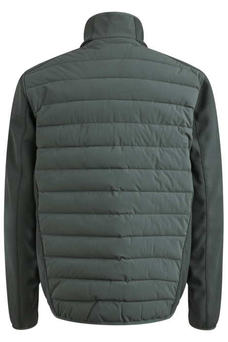 Cast Iron grijze heren jas | Achteraanzicht