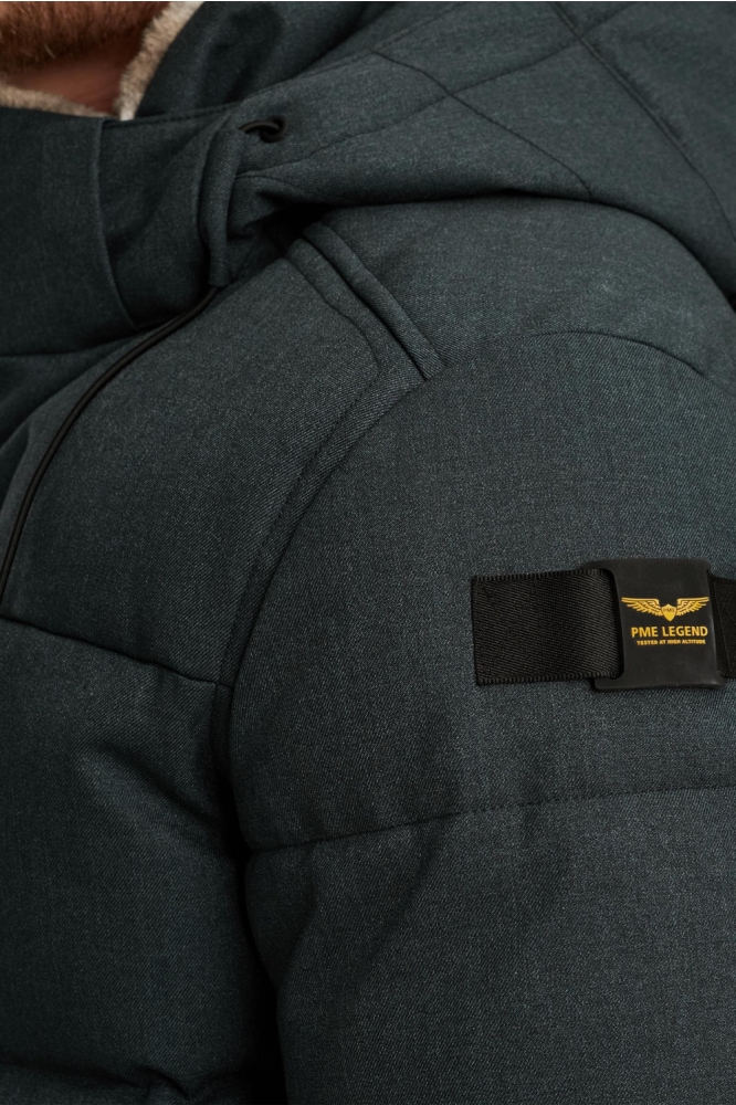 PME legend blauwe heren jas | Close up