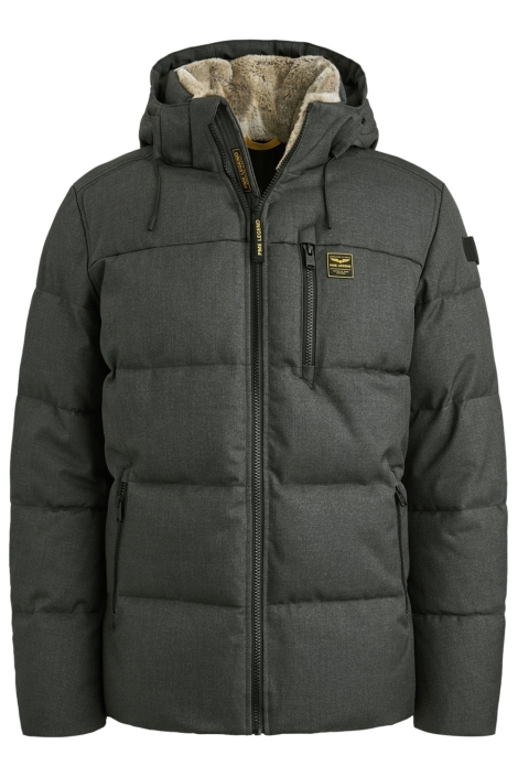 PME legend grijze heren jas | Vooraanzicht