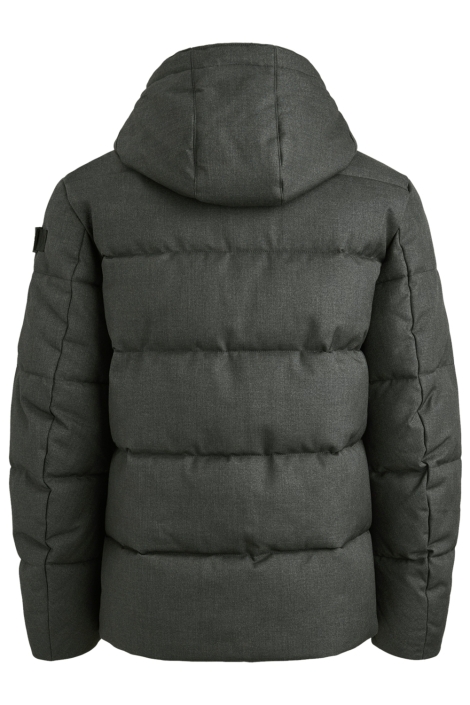 PME legend grijze heren jas | Achteraanzicht