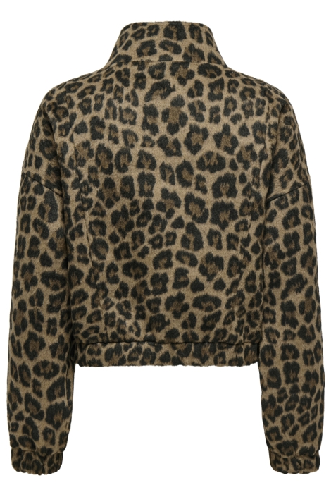 Only bruine dames jas | Achteraanzicht