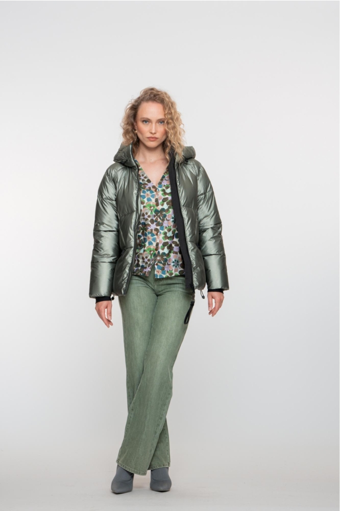 Geisha groene dames jas | Model