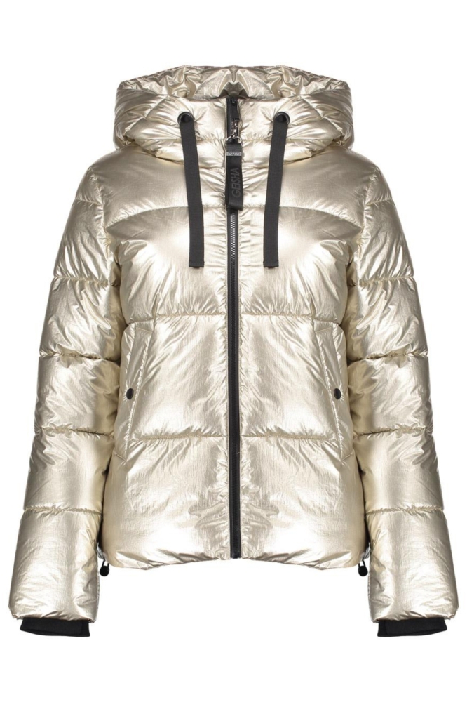 Geisha gouden dames jas | Vooraanzicht