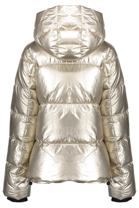 Geisha gouden dames jas | Achteraanzicht