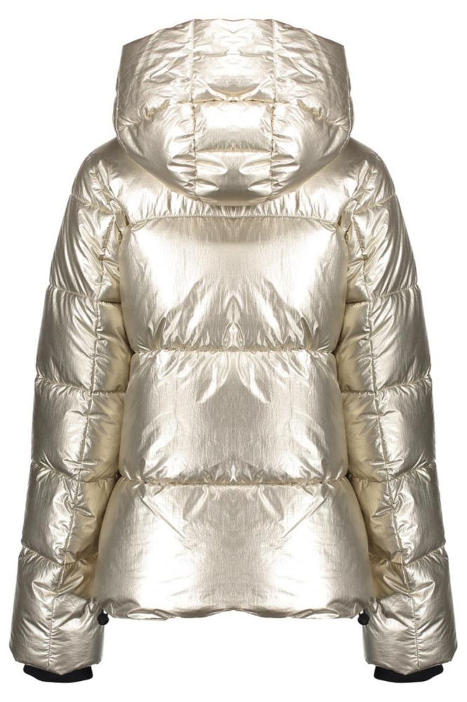 Geisha gouden dames jas | Achteraanzicht