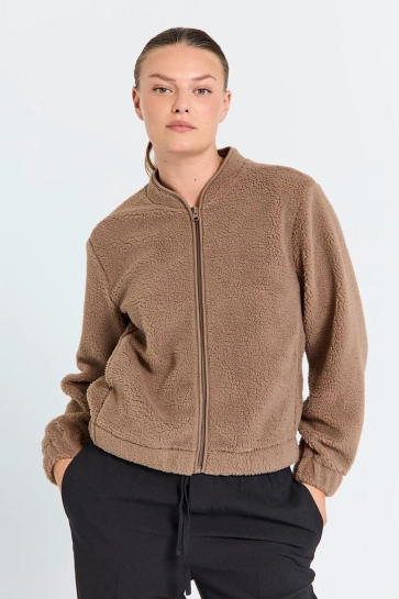 Freequent FQTEDDY JACKET 207639 DESERT TAUPE