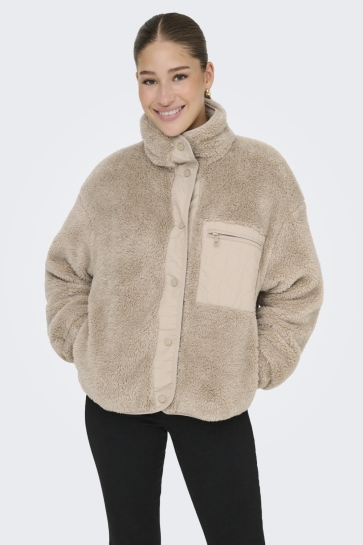 Only ONLCONTACT LIFE OVERSIZED CC OTW 15349417 Humus