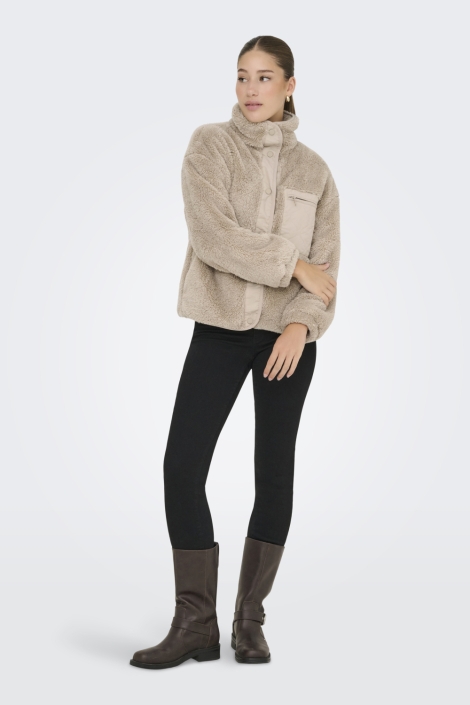 Only beige dames jas | Model