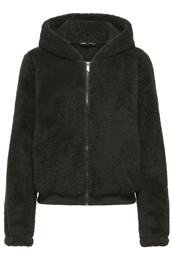 Only bruine dames jas | Vooraanzicht