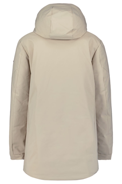 NO-EXCESS beige heren jas | Achteraanzicht