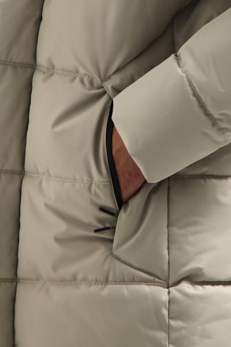 NO-EXCESS beige heren jas | Kleurstaal