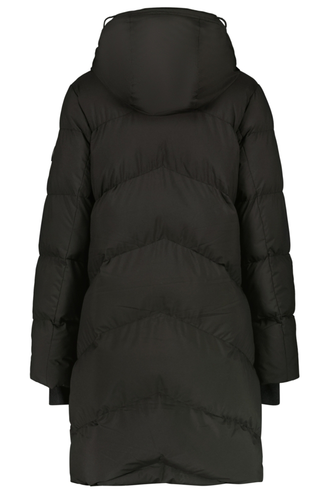 Cars zwarte dames jas | Achteraanzicht