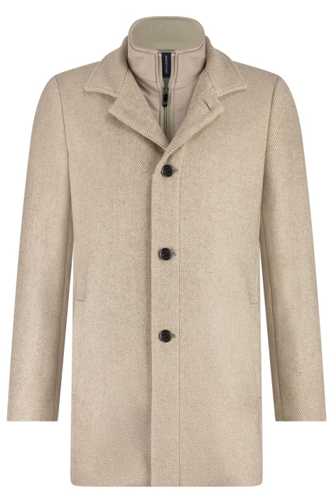 State of Art bruine heren jas | Vooraanzicht