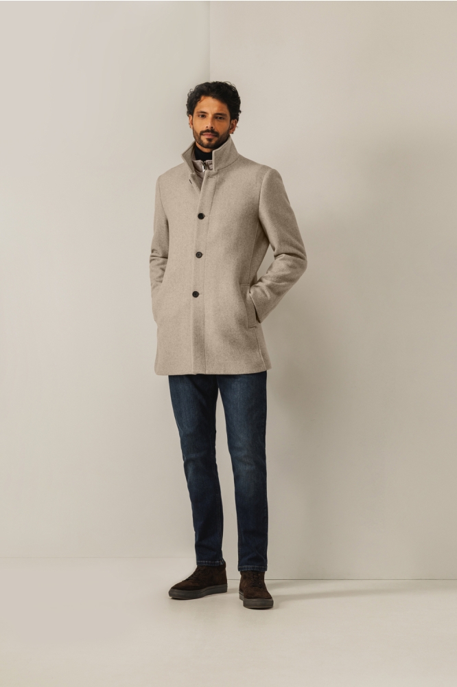 State of Art bruine heren jas | Model