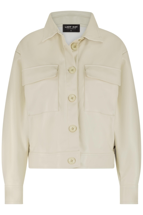 Lady Day ecru dames jas | Vooraanzicht
