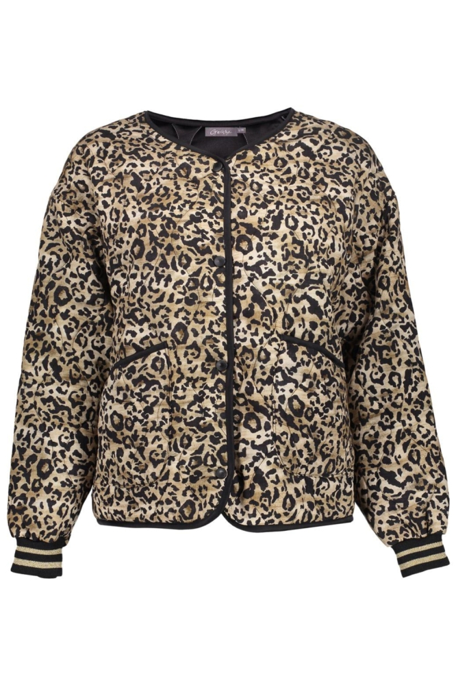 Geisha zwarte dames vest | Vooraanzicht